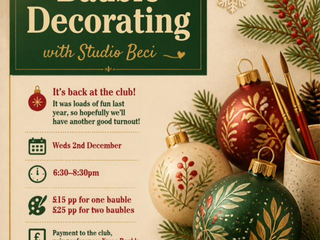 Christmas Bauble Decorating - 6.30pm — photo 1